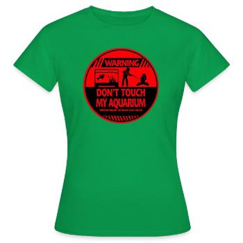 Aquarium - Frauen T-Shirt - Kelly Green - Vorne - AI Model Female 172 dark (172cm)