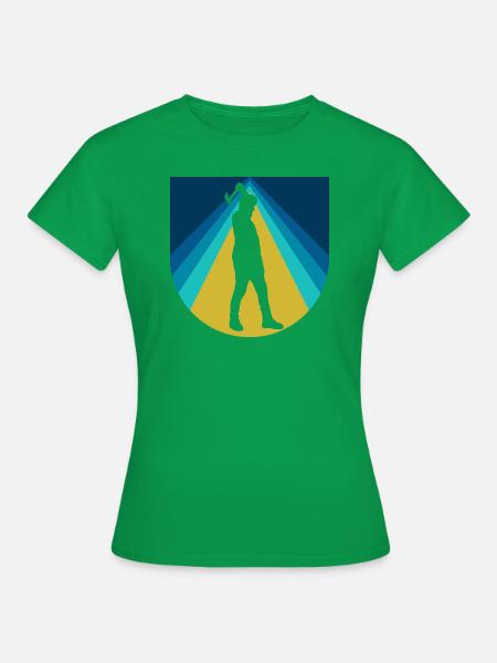Axtwerfer Axtwerfer - Frauen T-Shirt - Kelly Green