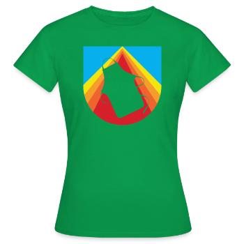 Cuisson Boulanger Cuisson - T-shirt Femme - vert - Devant - AI Model Female 172 dark (172cm)