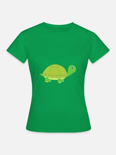 Schildkröte Schildkröten - Frauen T-Shirt - Kelly Green