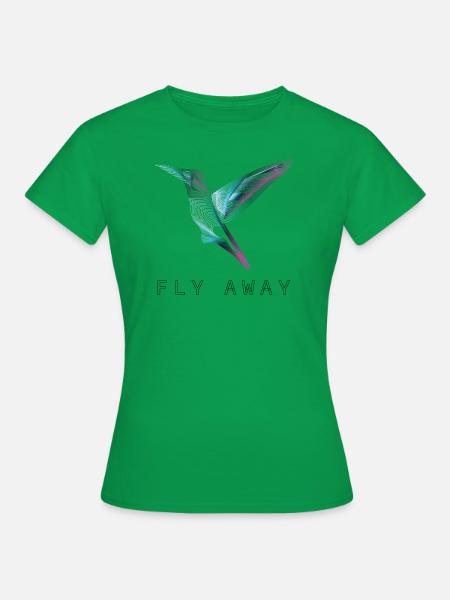 Fly Away - Frauen T-Shirt - Kelly Green