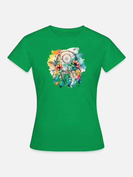 Traumfänger - Frauen T-Shirt - Kelly Green