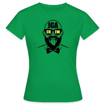 Enterrement de vie de garçon Crew Enterrement de vie de garçon - T-shirt Femme - vert - Devant - AI Model Female 172 dark (172cm)