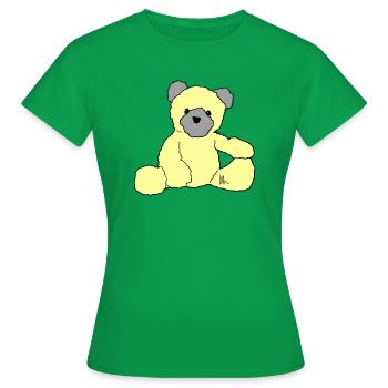 Teddy - Women's T-Shirt - kelly green - Front - AI Model Female 172 dark (172cm)