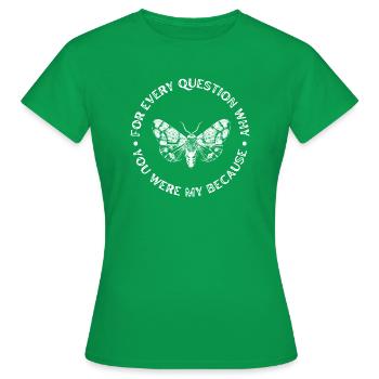 Motte - Frauen T-Shirt - Kelly Green - Vorne - AI Model Female 172 dark (172cm)