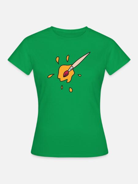 Pinsel - Frauen T-Shirt - Kelly Green