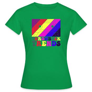 Retro-Trends - Frauen T-Shirt - Kelly Green - Vorne - AI Model Female 172 dark (172cm)