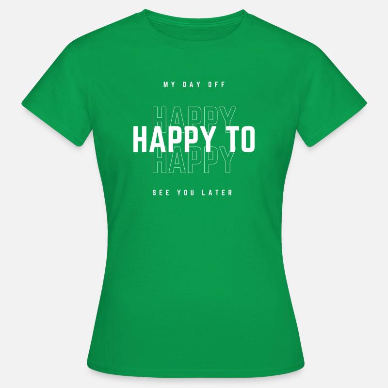 Rest day - Women's T-Shirt - kelly green