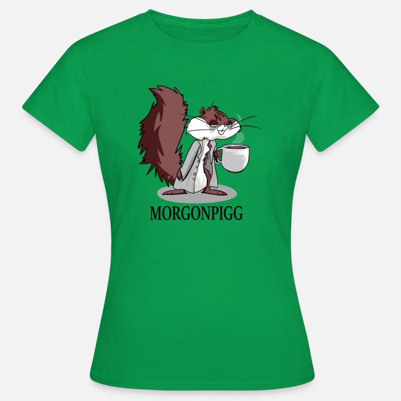 EARLY RISER - Women's T-Shirt - kelly green