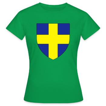 StadtwappenToulon Var - Frauen T-Shirt - Kelly Green - Vorne - AI Model Female 172 dark (172cm)