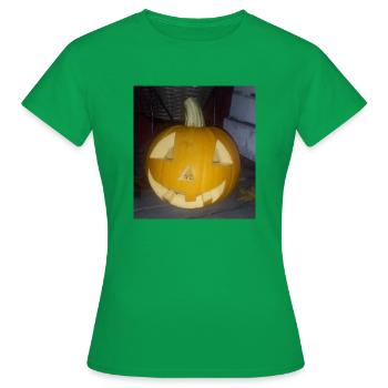 Citrouille - T-shirt Femme - vert - Devant - AI Model Female 172 dark (172cm)