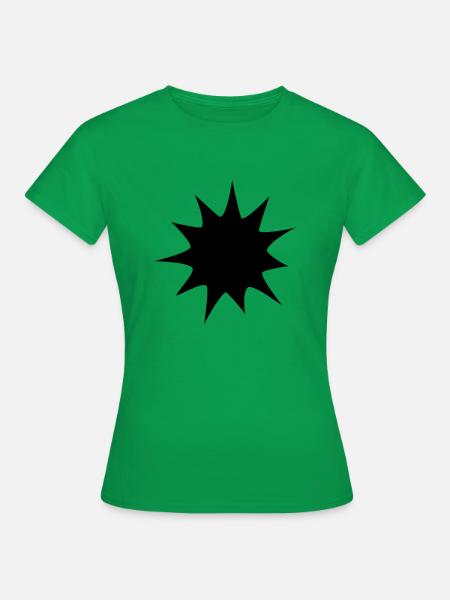 Schwarzes Loch - Frauen T-Shirt - Kelly Green