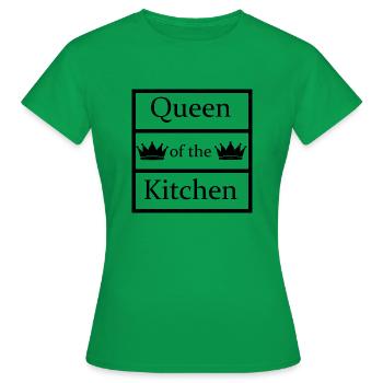 Cuisine cuisine cuisine cuisine Food Kitchen - T-shirt Femme - vert - Devant - AI Model Female 172 dark (172cm)