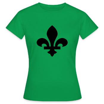 lys - T-shirt Femme - vert - Devant - AI Model Female 172 dark (172cm)