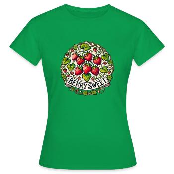 Baies sucrées - T-shirt Femme - vert - Devant - AI Model Female 172 dark (172cm)