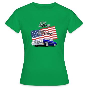 Low rider - Women's T-Shirt - kelly green - Front - AI Model Female 172 dark (172cm)