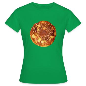 Pancakes - pancakes - Women's T-Shirt - kelly green - Front - AI Model Female 172 dark (172cm)