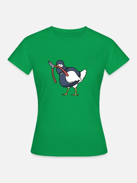 CS:GO CT Duck Defuse - Frauen T-Shirt - Kelly Green