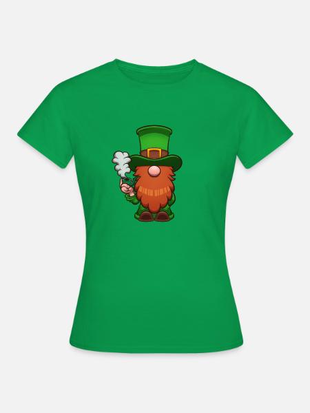 Koboldzwerg - Frauen T-Shirt - Kelly Green