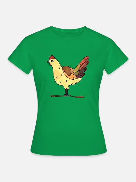 Henne - Frauen T-Shirt - Kelly Green