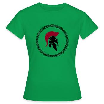 Spartans - Women's T-Shirt - kelly green - Front - AI Model Female 172 dark (172cm)