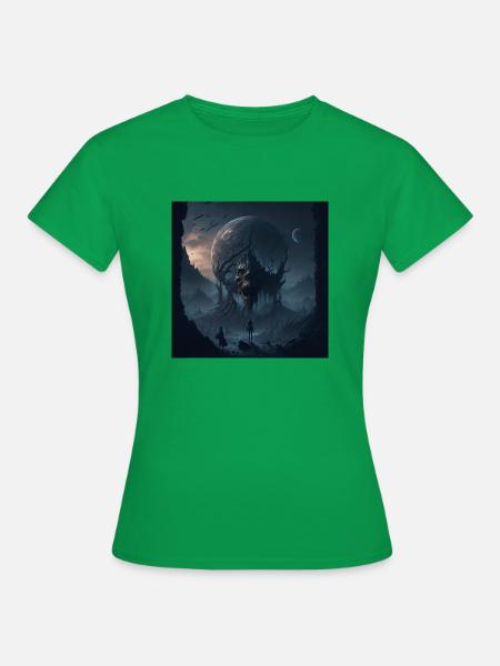 Dark dying world - Frauen T-Shirt - Kelly Green