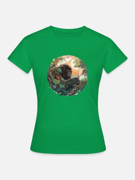 Jungle Kong - Frauen T-Shirt - Kelly Green