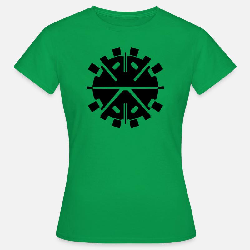 Clock - Women's T-Shirt - kelly green