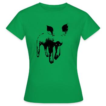 Cochon de libération animale - T-shirt Femme - vert - Devant - AI Model Female 172 dark (172cm)
