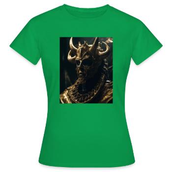 Golden King - Frauen T-Shirt - Kelly Green - Vorne - AI Model Female 172 dark (172cm)
