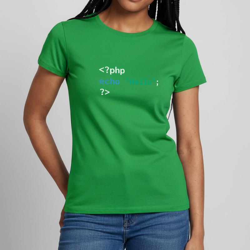 Developer php web humor funny Women's T-Shirt