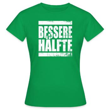 Moitié - T-shirt Femme - vert - Devant - AI Model Female 172 dark (172cm)