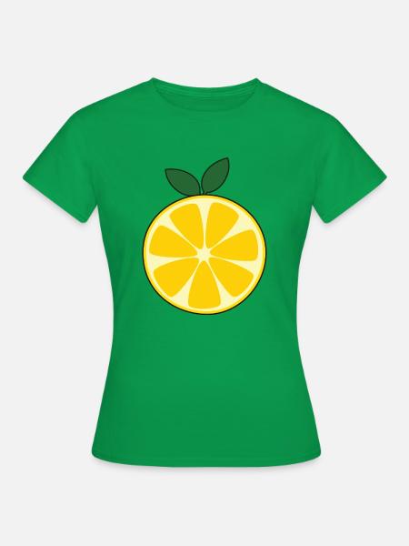 Zitrone - Frauen T-Shirt - Kelly Green