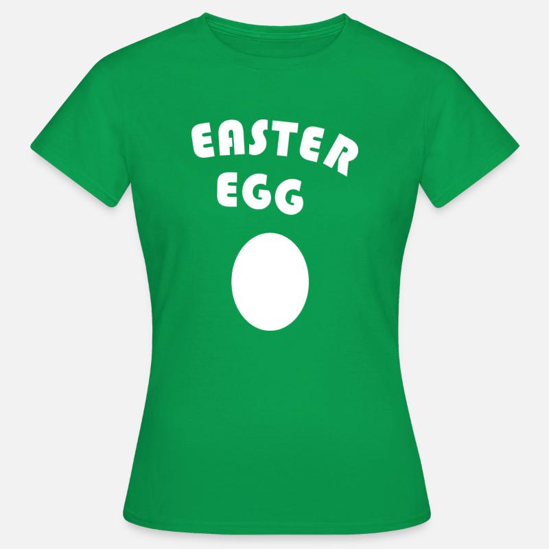 Easter Egg - Women's T-Shirt - kelly green