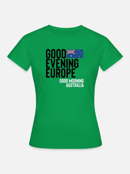 Australien - Frauen T-Shirt - Kelly Green