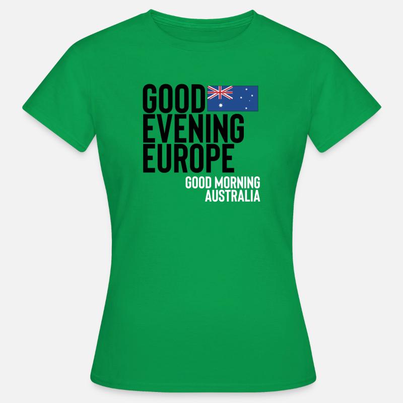australia - Women's T-Shirt - kelly green