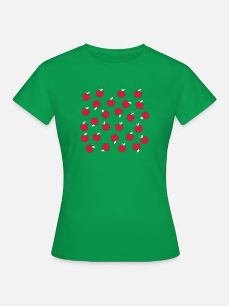 Apfelgarten - T-shirt dam - kellygrön