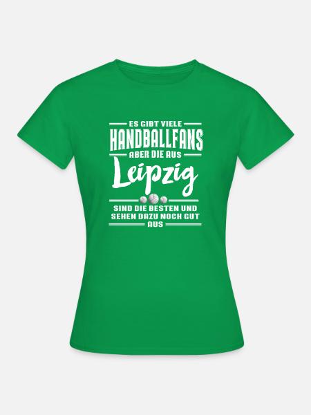 Handball Leipzig - Frauen T-Shirt - Kelly Green