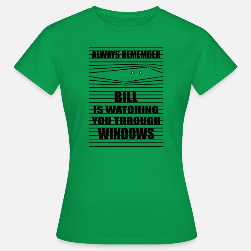 Administrator Admin IT EDP Computer PC Network - Women's T-Shirt - kelly green