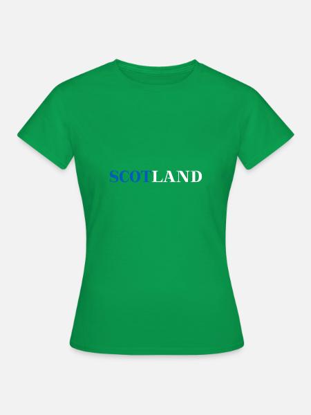 Scotland Schottland Geschenkidee schottisch UK - Frauen T-Shirt - Kelly Green