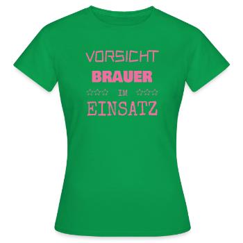 Brasseur comme vocation - T-shirt Femme - vert - Devant - AI Model Female 172 dark (172cm)