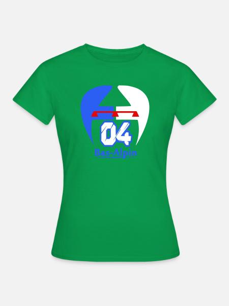 Logo von Bas-Alpine - Frauen T-Shirt - Kelly Green