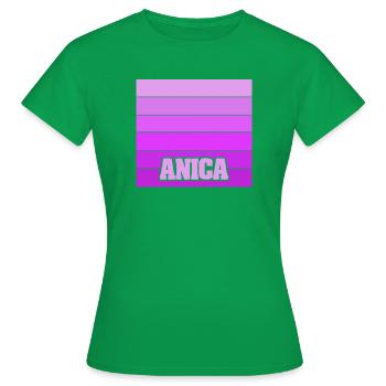 Geschenk für Entwurf - Frauen T-Shirt - Kelly Green - Vorne - AI Model Female 172 dark (172cm)