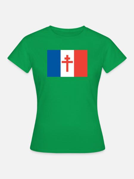 France Libre - Frauen T-Shirt - Kelly Green