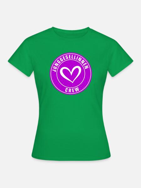 Junggesellinnenabschied Crew - Frauen T-Shirt - Kelly Green