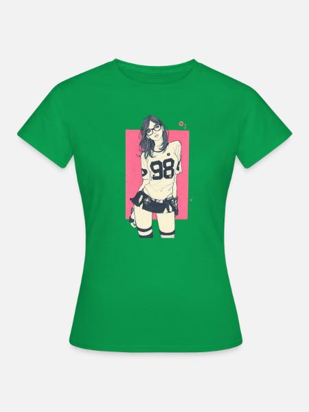 98 Girl - Frauen T-Shirt - Kelly Green