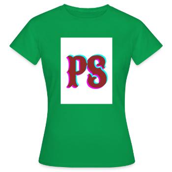 Auto PS - Frauen T-Shirt - Kelly Green - Vorne - AI Model Female 172 dark (172cm)