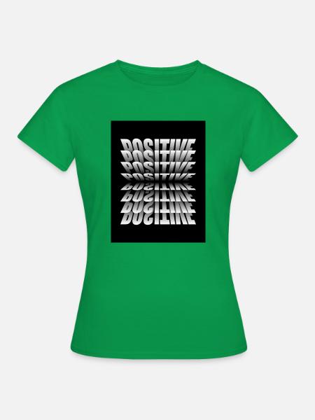 Sternzeichen Positivität - Frauen T-Shirt - Kelly Green