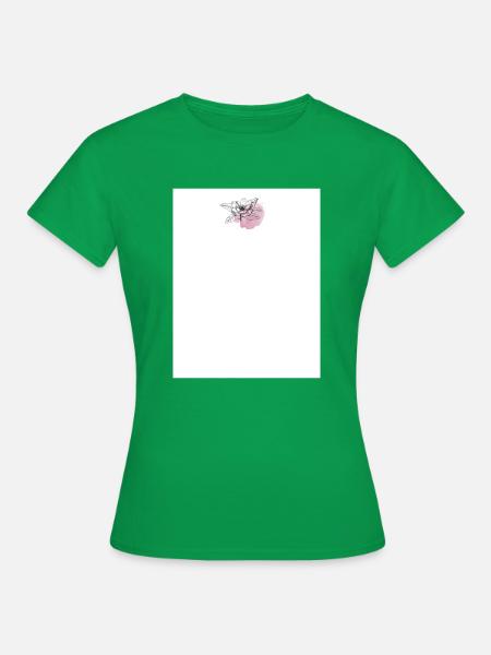 Pastell Blumen Design - Frauen T-Shirt - Kelly Green
