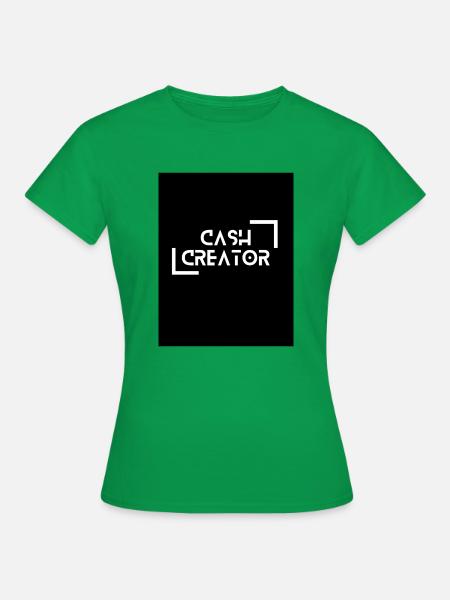 CashCreator - Frauen T-Shirt - Kelly Green